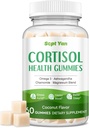 Cortisol는 Phosphatidylserine, 마그네슘, Ashwagandha, 비타민, Cortisol Detox Calm Gummies를 가진 여자와 남자 Gummies를 보충합니다 수면 완화, 설탕 자유로운, 30 일 Vegan 공급