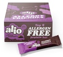 Alio Protein Bar - Choco Brownie (12 Bar) - 최고 9 Food Allergens, 고단백, 저칼리, Vegan, 글루텐 프리, Nut-Free, Non-GMO, Plant-Based, Seed Oil Free, Delicious & Healthy Snack
