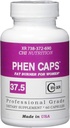 PHEN CAPS 37.5 여성용   - 여성용 체중 감량 알약 - 식욕 억제제 - Thermogenic 지방 버너 보충 - 에너지 약 - 탄수화물 차단제 - Metabolism Booster - Keto Diet Friendly