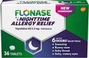 Flonase 야간 알레르기 완화 정제, 알레르기 약 6 시간까지 - 36 코팅 정제