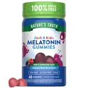 자연의 진실 아이 멜라토닌 거미 | 1mg | 40 개 | Vegan, Non-GMO & Gluten Free Gummies | 맛있는 맛