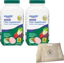Equate 매일 섬유 설탕 자유로운 Prebiotic 90 Chewable 정제 (2 팩) 재사용할 수 있는 음식 주머니를 가진 뭉치