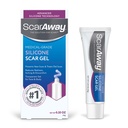 ScarAway 실리콘 스카프 젤, 도움은 Injury, Burns & Surgery, 물 저항하는, 10g (0.35 Oz)에서 Hypertrophic & Keloid 흉터의 크기, 색깔 & 짜임새를 개량합니다