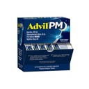 Advil PM Pain Reliever 및 야간 수면 보조, 통증 완화 및 수면 보조를위한 Diphenhydramine 구연산염 - 50x2 코팅 캡