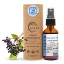 유기 Elderberry 미스트 (Sambucus Nigra) 액체 추출물 - 아이 & 성인을위한 추가 강도 면역 부스트 - 높은 Flavonoid 수준, 쉬운 흡수, 비 GMO, Vegan - 120 일 공급
