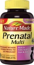 Nature Made Prenatal Multi, 250 Tablets, Folic Acid + 17 Prenatal Vitamins & Minerals to Support Baby Development and Mom, 비타민 D3, 칼슘, 철, 이오딘, 비타민 C 및 기타