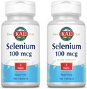 KAL 100 Mcg Selenium Yeast Free Tablets, 100 Count | 2 팩