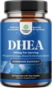 여자 & 남자를 위한 DHEA 보충교재 - 호르몬 균형을 위한 순수한 DHEA 100mg, 개량한 안정성, 뇌 기능, 면역 체계, 에너지 & fertility - Dehydroepiandrosterone 캡슐 성인 - 60 Ct