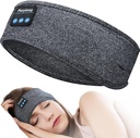 Perytong Sleep 헤드폰 Bluetooth 헤드폰, 스포츠 무선 이어폰 음악 엄마 여자 남자를 위한 HD 입체 음향 스피커를 가진 Earbuds 대 달리는 차가운 Gadgets 유일한 선물