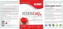 SEDDS® CoQ10 Ubiquinol 심장 혈관 건강 보충교재, 심장 건강과 에너지 (60 조사)를 위한 매일 비타민, 높은 혈압과 콜레스테롤을 위한 높게 흡수 액체 수용성 Softgel