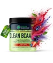 깨끗한 BCAA - 2 : 1 : 1 식품 소스 BCAA 분말 및 코코넛 물 전해질 회복 및 아미노산 에너지 보충 - 수상 채식 아미노산 보충 - 30 서빙 (30, 과일 펀치)