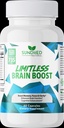 Limitless Brain Boost (60 모자) - Memory, Focus, Mental Clarity - Nootropics Scientific Formula for Enhance Performance, Super Ginkgo Biloba, St John Wort Extract, DMAE