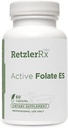 호르몬 부인 작용 활동적인 Folate ES - 5-MTHF - 서빙 당 10,000 mcg (10 mg) - 5-MTHF ( 5-methyltetrahydrofolate로) - Quatrefolic®로 생물 활성 Folate - 60 Veg 모자