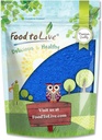 라이브 블루 Spirulina 분말, 4 Ounces에 음식 - 순수한 원료 블루 - 녹색 조류 추출물, 코셔, Vegan, 비 Irradiated, 주스, 스무디, Shakes, 음료 및 식품 색칠에 대 한 훌륭한 Phycocyanin에 풍부한