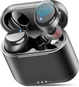 TOZO T6 무선 이어폰, Bluetooth 5.3 이어폰, 귀 헤드폰, 50 시간 재생, 무선 충전 케이스, APP Customizable EQs, IPX8 방수 이어폰에 있는 입체 음향 소리