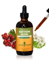 허브 Pharm Hawthorn 혼합 액체 추출물 심장 혈관 및 순환 지원 - 4 Ounce