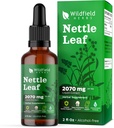 Sting Nettle 잎 추출물 하락 2000mg (Urtica dioica L.) 초본 보충교재는 캡슐, 1 달 공급, 84의 서빙, 알콜 자유로운 Tincture 보다는 더 나은 흡수합니다 - 1개 Oz의 팩