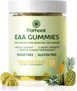 EAA Gummies 120 Gummies (Pineapple), 필수 아미노산 - 모든 9 필수 아미노산 (EAA) 및 모든 분지 체인 아미노산 (BCAAs), 비 GMO, 글루텐 무료, 채식 친화적 인