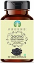 Garcinia 추출물 500mg - 60 채식 캡슐|Garcinia Cambogia| 모든 자연 | 100 % 채식 | 글루텐 프리 | GMP 인증
