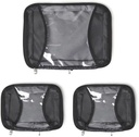 Baggallini Compression Cube 3-piece Set - 여행용 경량 압축 포장 큐브