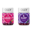 OLLY 거미 활동 Immunity+Elderberry 45 Gummies의 잠 거미 Occasional 잠 지원 50 조사