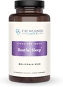 The Wellness Company Restful Sleep - Melatonin-Free, Deep Sleep, REM Support, Non-Habit Forming - Kava, Rafuma Leaf, Ashwagandha & Valerian Root | 60ct (1개월 공급)