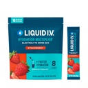 액체 I.V.® Hydration Multiplier - 딸기 | 전해질 분말 음료 믹스 | 1 팩 (16 인분)