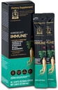 Elderberry Liquid Sticks, Immunity Support, Blood Circulation Booster, Natural Energy Supplement, 6 Year Old Asian Panax Ginseng, 10 Count와 Immune, 한국어 레드 인삼 추출물