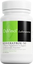 DAVINCI Labs Resveratrol-50 - Resveratrol* - 글루텐 자유로운 & 채식주의자를 가진 지원 면역 체계, 뼈 건강 & 심장 건강 - 60의 캡슐