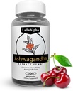 Ashwagandha Gummies - 천연 스트레스 Reliever - 750mg Gummies - 60 카운트 - 건강한 에너지 및 스트레스 레벨, 녹색 유지