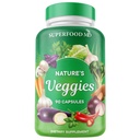 Superfood MD Veggies 보충 - 90 Veggie 캡슐 - 에너지 레벨, 베타 카로틴, 비타민 및 미네랄 지원 - Soy Free - 90 Count