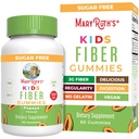MaryRuth Organic Fiber Gummies for Kids | 2 개월 공급 | 설탕 무료 | 수용성 섬유 보충 | Gut Health & Digestion Support | 거미 당 3g 섬유 | Vegan | 60 개