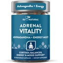 활력 Cortisol 보충 – Fight 피로, 느낌 Calm & 균형 – 건강한 Cortisol, 집중된 에너지, Adrenal 지원 – Rhodiola, L-Tyrosine, Holy Basil – 60 Veg 캡슐을 가진 Ashwagandha 보충교재