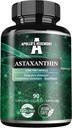 APOLLO'S HEGEMONY Astaxanthin 8 mg Microalgae Haematococcus pluvialis - 90 Vegan 캡슐 - 3 개월 공급 - 강력한 산화 방지제 - 다이어트 보충