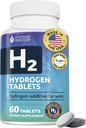 마그네슘을 가진 Invigorated 물 수소 물 정제, H2 보충교재 지원 정상적인 에너지, 뇌, Cognitive 건강, 비 GMO & 글루텐 자유로운 - 60의 서빙
