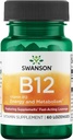 Swanson Supplemelts 하위 언어 비타민 B-12 5 밀리그램 60 탭