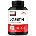 FORCE FACTOR L-Carnitine 보충교재, L Carnitine Tartrate 1000mg 캡슐은 뚱뚱한 Into 에너지, 지원 근육 회복 및 부스트 운동 성과, Vegan, 비 GMO, 90의 정제를 개조합니다