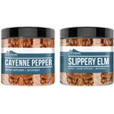 Earthborn Elements Cayenne Pepper & Slippery Elm 번들 (200 캡슐 각각) Pure & Undiluted, 첨가물 없음