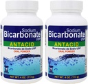 나트륨 중탄산염 Antacid 구두 분말 USP 4 oz.2 병