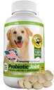 개를위한 놀라운 Probiotics는 혈장과 가스를 Hip Joint Pain Relief, 120 Chews로 제거합니다.