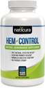 Hem-Control - 빠른 효과적인 치질 치료 보충교재 - 심근 기복을 승진시키는 강력한 공식, 치질의 수축, 이세 불편 - 180 Vegan 캡슐 - 미국에서 만드는