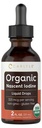 Carlyle Organic Nascent Iodine Liquid Drops | 2 fl oz | Vegan Supplement | 비 GMO, 글루텐 프리
