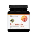 이론 심황 여분 강도 - 1,000 mg - 뇌, 근육 및 관절 건강 지원 * - Bioenhancers, Curcuminoids 및 초본 추출물 포함 - USP 인증 - 60 채식 캡슐 (30 일 공급)