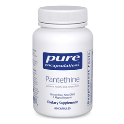 Pure Encapsulations Pantethine | Hypoallergenic Supplement는 건강한 Lipid 대사 및 심장 혈관 기능을 지원합니다 | 60의 캡슐