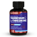 마그네슘 L-Threonine 캡슐, 마그네슘 Threonine 보충교재, 1900mg 마그네슘 L-Threonine, 비 GMO, 글루텐 자유로운 - 120의 볼트 캡슐
