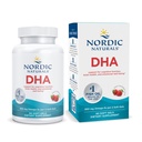 Nordic Naturals DHA, Strawberry - 90 소프트 젤 - 830 mg Omega-3 - 뇌 및 신경 시스템 지원을위한 고강도 DHA 공식 - Non-GMO - 45 서빙