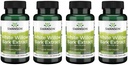 Swanson 최대 강도 백색 Willow Bark 추출물 - Promotes 합동 지원 & 근육 기복 - 25% Salicin-Natural 보충 없음 Stomach Irritation (60 Veggie 모자, 각각 500mg) 4 팩