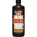 Barlean의 유기 Flaxseed 기름 액체, 찬 압박 Flax씨, 합동과 심장 건강 & 건강한 소화를 위한 7,640mg ALA 오메가 3 지방산 보충교재, 32 oz