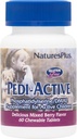 NaturesPlus Pedi-Active LECI-PS, DMAE Complex - 60 Chewable Tablets - 혼합 Berry flavor - 어린이 Chewable 보충, 뇌 건강을 촉진, 초점 - 채식주의, 글루텐 - 무료 - 30 서빙
