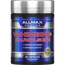 ALLMAX Essentials YOHIMBINE + RAUWOLSCINE - 60 캡슐 - 지방 연소 및 억제 식욕 지원 - 60 서빙